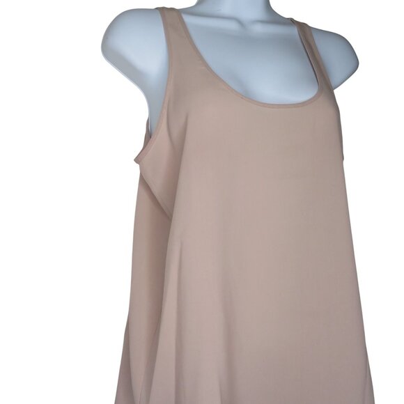 New Frenchi Womens XS Blush Pink Sleeveless Top Tank Polyester Spandex - Picture 6 of 10